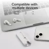 SBS Nu Blade True Wireless-oortjes (TWS), wit (TEEARTWSBLADEBTW)