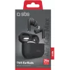 SBS Air Kab Max TWS-oortjes met draadloze oplaadcase, zwart (TEEARTWSPMAXBTK)