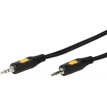 Vivanco audiokabel 3.5 mm naar 3.5 mm 0.75 m (VVAJACK07MMK)