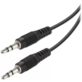 Vivanco audiokabel 3.5 mm naar 3.5 mm 1.5 m (VVAJACK15MMK)