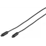 Vivanco optische Toslink-kabel, verguld, male-male, 2 m, zwart (VVATOSL20K)