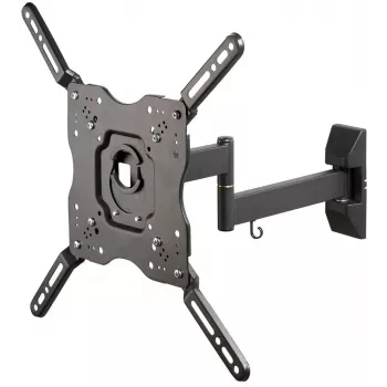 Vivanco Full Motion tv-muurbeugel voor 32-55 inch schermen tot 35 kg, VESA 400x400, kantelbaar & draaibaar, zwart