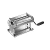 Marcato Atlas 150 Roller Premium handpastamachine, verchroomd staal, 150 mm walsen, 10 diktestanden, zilver