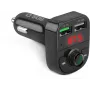 SBS TECARFM2USB Bluetooth FM-transmitter met handsfree functie en dual-USB oplaadfunctie