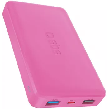 SBS TTBB10000FASTP Powerbank 10000mAh, roze