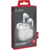SBS Air Kab Max TWS-oortjes met draadloze oplaadcase, wit (TEEARTWSPMAXBTW)