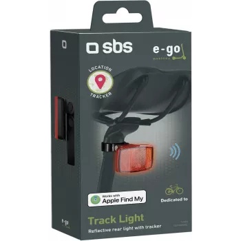 Fietsreflector met ingebouwde tracker SBS Find My (TEFINDBIKE)