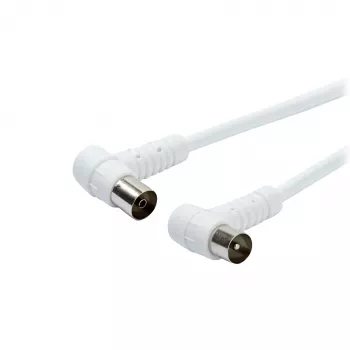 Vivanco antenne-aansluitkabel, SAT, 3 m, wit