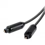Vivanco VVATOSL30GK 3m TOSLINK optische audiokabel - verguld, zwart