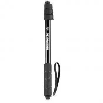 Manfrotto MPOLEVR aluminium verlengstang voor 360°- en actiecamera's, 4 segmenten, 66-200 cm, zwart