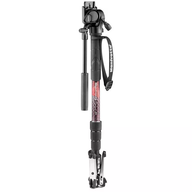 Manfrotto Element MII Videomonopod met 400 Series vloeistofkop, aluminium (MVMELMIIA4LIVE)
