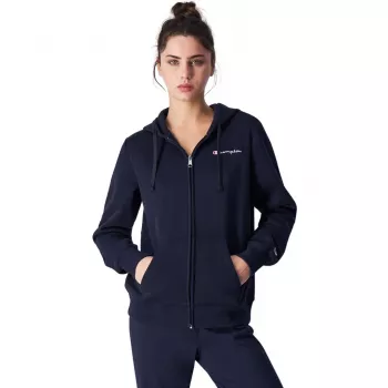 Champion Hoodie met volledige rits 117531 BS501, marineblauw, maat S