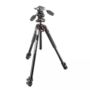 Manfrotto MK190XPRO3-3W aluminium statief met 3-weg statiefkop