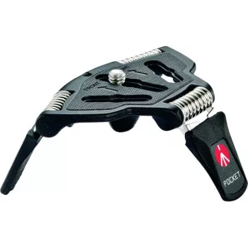 Manfrotto MP3-BK tafelstatief met geïntegreerde kogelkop, zwart