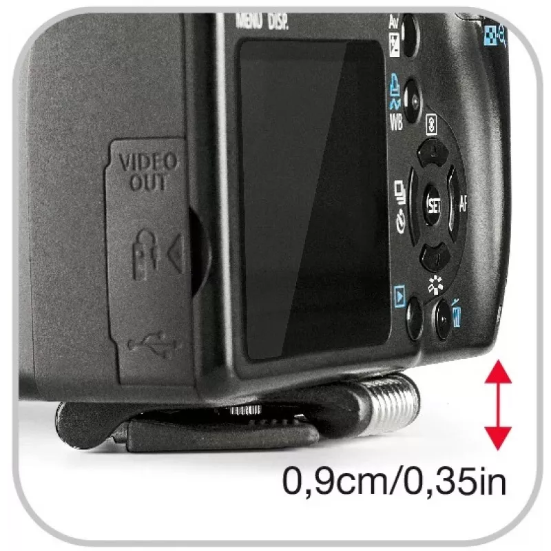 Manfrotto MP3-BK tafelstatief met geïntegreerde kogelkop, zwart