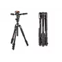Manfrotto MKBFRLA-3W Befree 3-Way Live aluminium statief met vloeistofkop, zwart