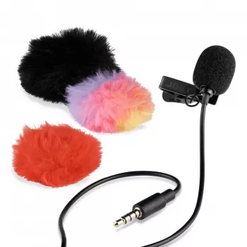 JOBY Wavo Lav mobiele microfoon met telefoonklemhouder