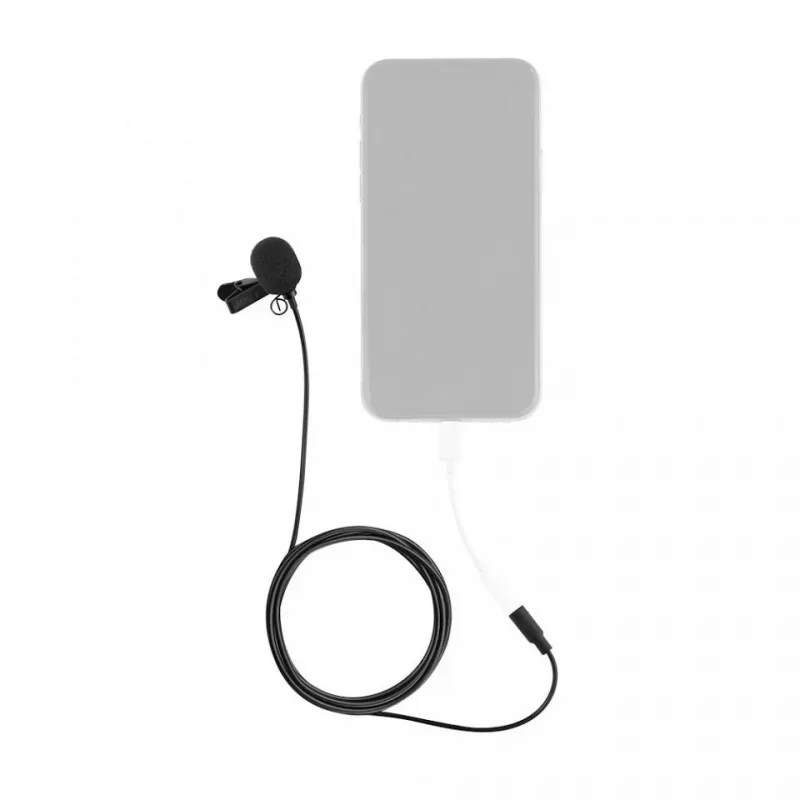 JOBY Wavo Lav mobiele microfoon met telefoonklemhouder