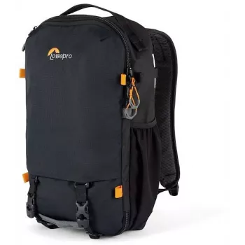 Lowepro Trekker LT BP 150 AW camerarugzak, zwart, 20L, gerecycled weefsel, toegang vanaf de achterzijde, AW-beschermhoes, laptop- en tabletvakken, statiefbevestiging