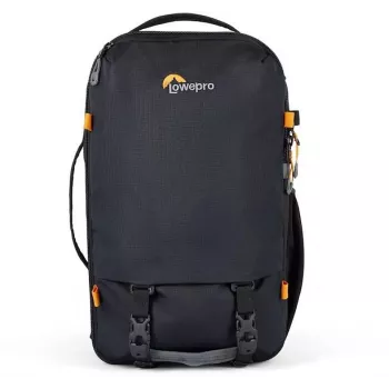Lowepro Trekker LT BP 150 AW camerarugzak, zwart, 20L, gerecycled weefsel, toegang vanaf de achterzijde, AW-beschermhoes, laptop- en tabletvakken, statiefbevestiging