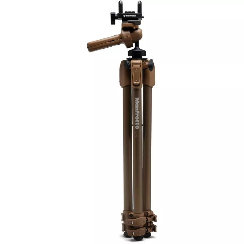 Manfrotto ALPHA S.H.O.T. Grip PRO Kit, aluminium statief met grijpkop, 8 kg (MK-R03-SD)
