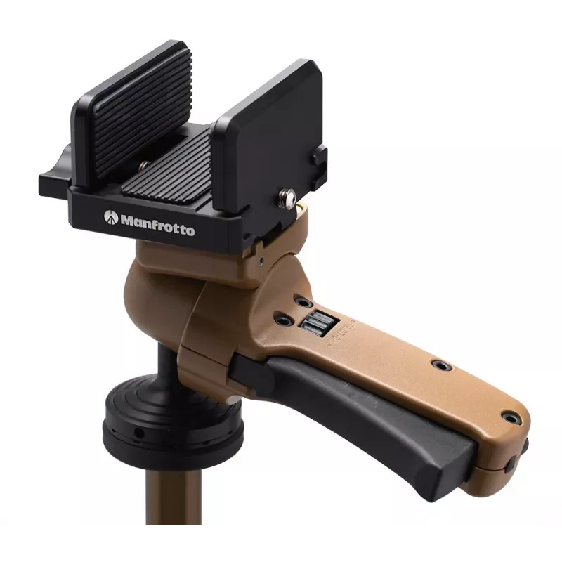 Manfrotto ALPHA S.H.O.T. Grip PRO Kit, aluminium statief met grijpkop, 8 kg (MK-R03-SD)