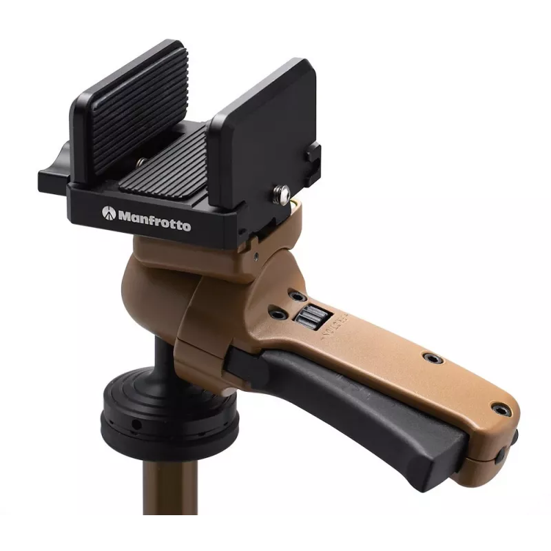 Manfrotto ALPHA S.H.O.T. Grip PRO Kit Carbon, statief met grijpkop, 8 kg (MK-R05-SD)