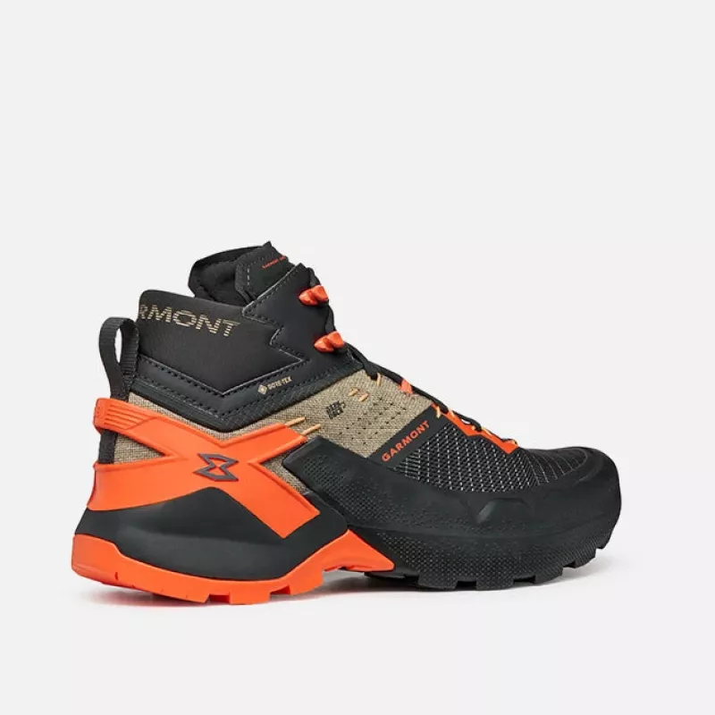 Garmont 9.81 Onyx Mid GTX approach schoenen heren Raven Black/Pale Beige maat 44.5