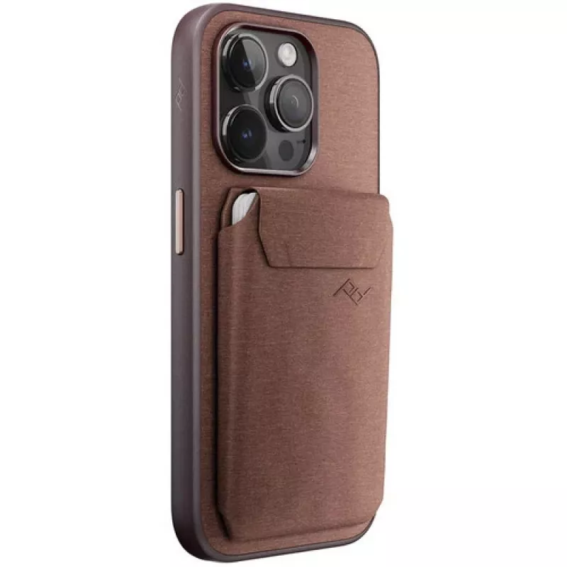 Peak Design Mobile Wallet Slim portemonnee, Redwood (M-WA-AA-RD-1)
