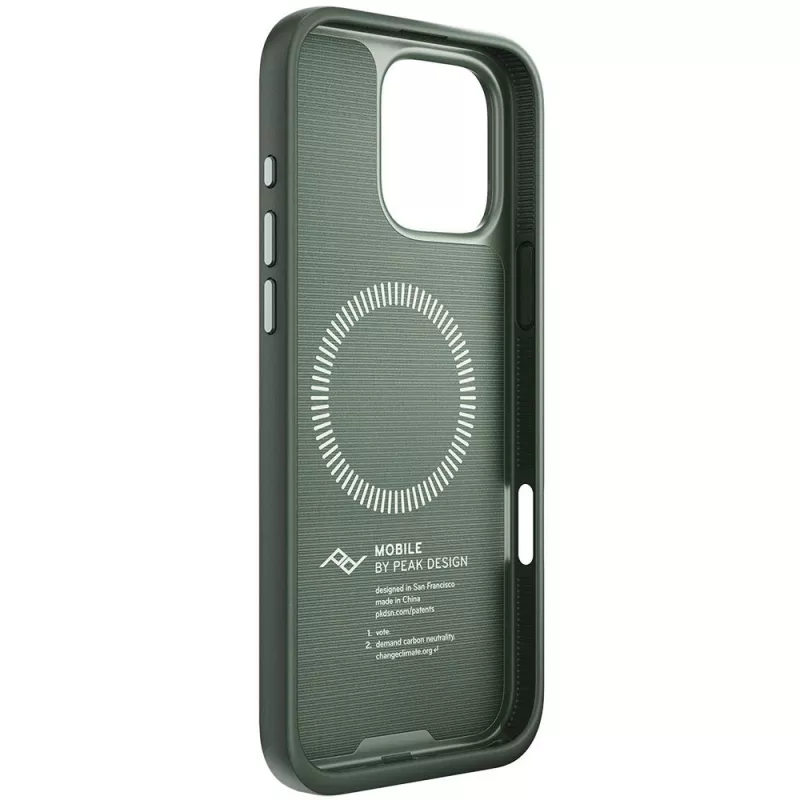 Hoesje Peak Design Mobile Everyday Loop Case voor Apple iPhone 16 Pro Max, Sage (M-LC-BV-SG-1)