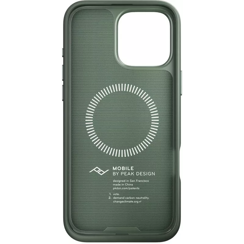 Hoesje Peak Design Mobile Everyday Loop Case voor Apple iPhone 16 Pro Max, Sage (M-LC-BV-SG-1)