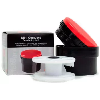 AP Compact Mini ontwikkeltank APP321200 met 1 multiformat-spiraal (135/126/127), voor 1 film