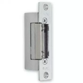 2N 11211MB elektrische deuropener, mechanische vergrendeling, 12V DC, 230mA, laag verbruik, metallic grijs