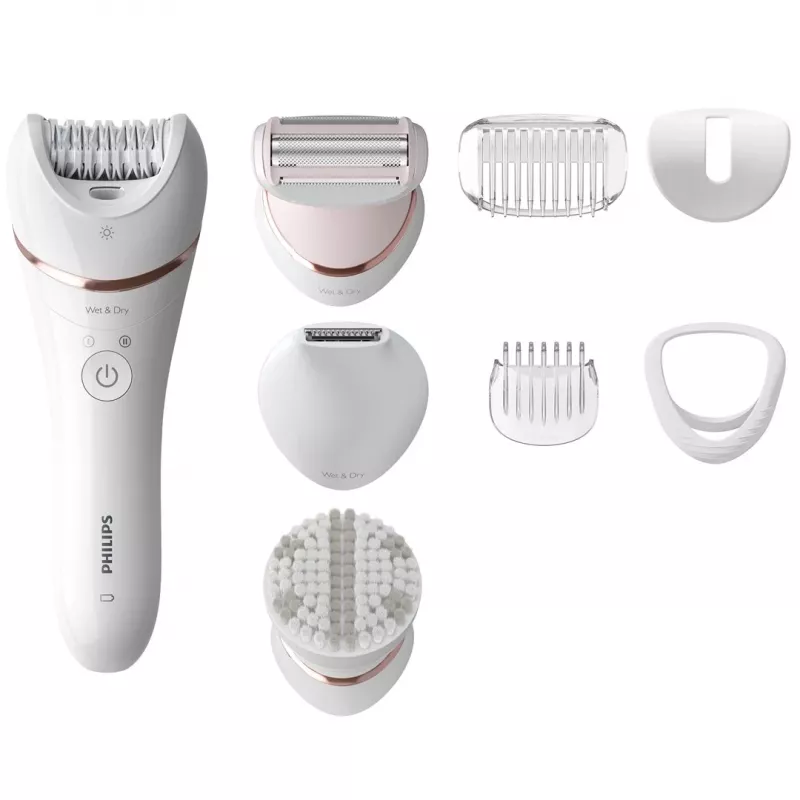 Philips 8000 Series epilator BRE735/00 nat- en droogepilator