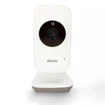 Alecto DVM71CAM extra camera voor DVM71 babyfoon - 2,4 GHz FHSS, nachtzicht, intercom, temperatuursensor, wit