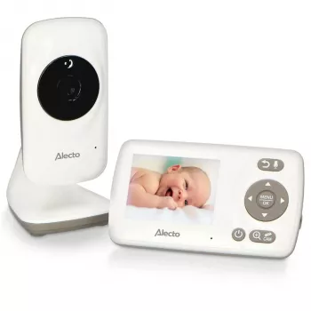 Alecto DVM71 video-babyfoon met 2,4-inch kleurendisplay en camera