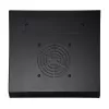 DSIT DS10-3312 12U 10 inch wandmontage-serverbehuizing met glazen deur, 312x310x618 mm, zwart