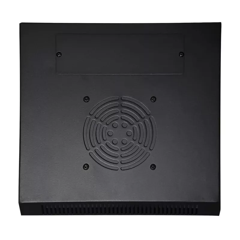 DSIT DS10-3312 12U 10 inch wandmontage-serverbehuizing met glazen deur, 312x310x618 mm, zwart