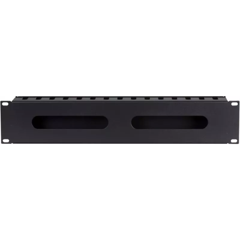 DS-IT 19 inch verborgen kabelmanagement-paneel - 2U (DS-1902-2U)