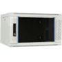 DSIT DS6406W 6U wandmontage serverkast met glazen deur, wit, 600 x 450 x 367 mm