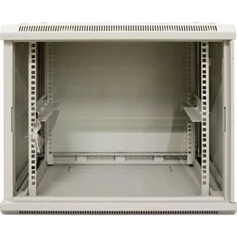 DSIT DS6406W 6U wandmontage serverkast met glazen deur, wit, 600 x 450 x 367 mm
