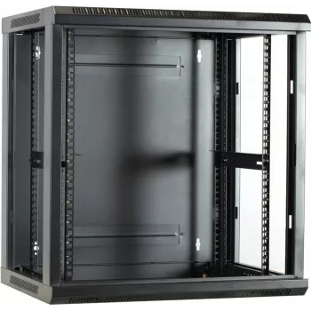 DSIT 12U wandmontage serverkast met glazen deur 600x450x634 mm