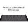 DSIT DS-FH60 1U vaste consolelegplank voor 600 mm diepe serverracks, zwart