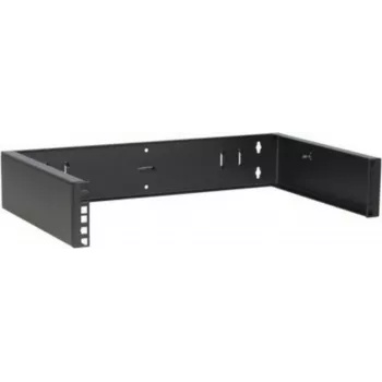 DSIT 2U 19 inch wandmontage-rackframe, vast, 300 mm diep, zwart (DS-WMB2-M)