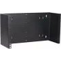 DSIT 6U 19 inch wandmontage open frame-rack, vast, 180 mm diepte, zwart (DS-WMB6-S)
