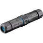 DSIT Cat6 STP RJ45 outdoor-koppeling IP68, bus naar bus, gigabit, PoE, zwart