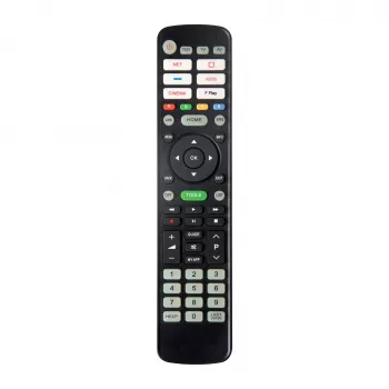Vivanco VVREMOTEPANA universele afstandsbediening voor Panasonic tv's – voorgeprogrammeerd, IR, zwart