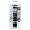 Vivanco VVREMOTEPANA universele afstandsbediening voor Panasonic tv's – voorgeprogrammeerd, IR, zwart