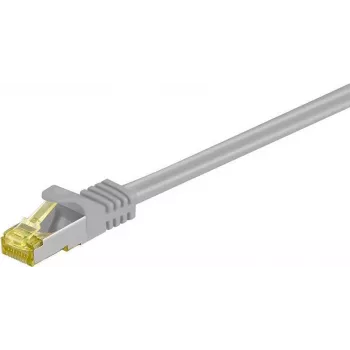 DSIT Cat.7 S/FTP PiMF RJ45 netwerk-patchkabel, 3m, grijs