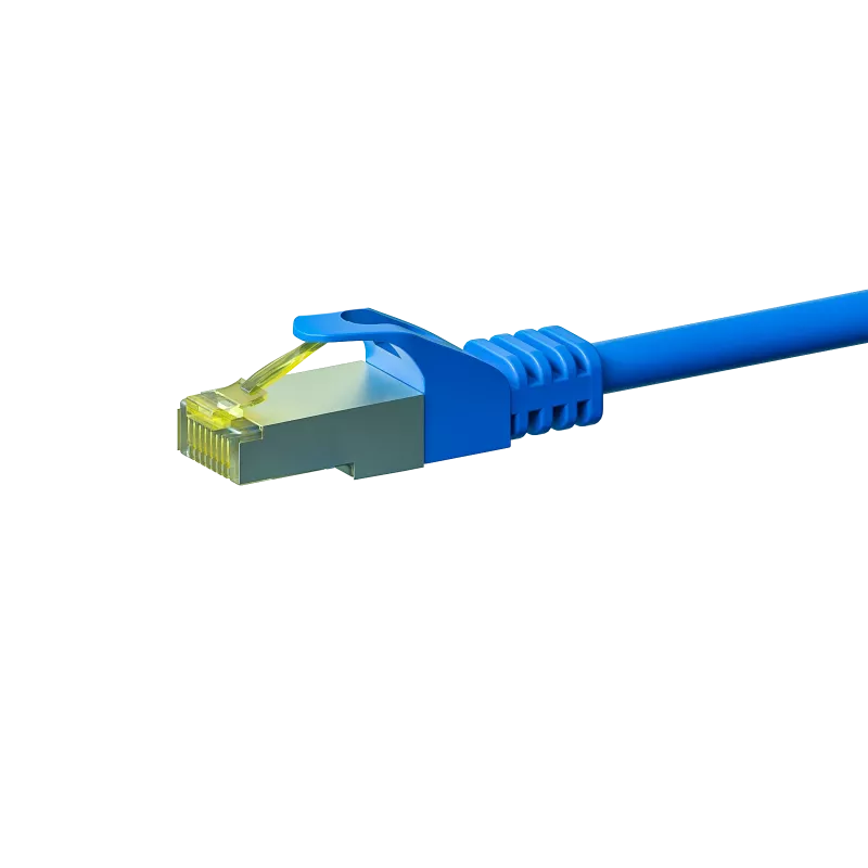 DSIT Cat.7 S/FTP PiMF netwerk-patchkabel, RJ45, 10m, blauw